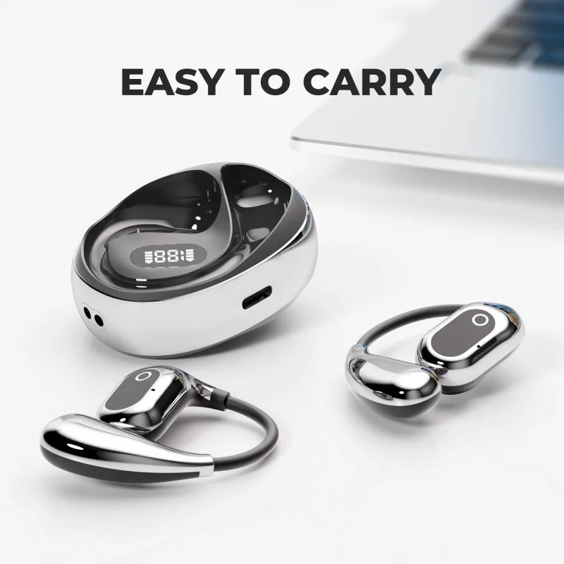 אוזניות מתרגם קוליות אלחוטיות בלוטות' עם 144 שפות לעסקים ונסיעות