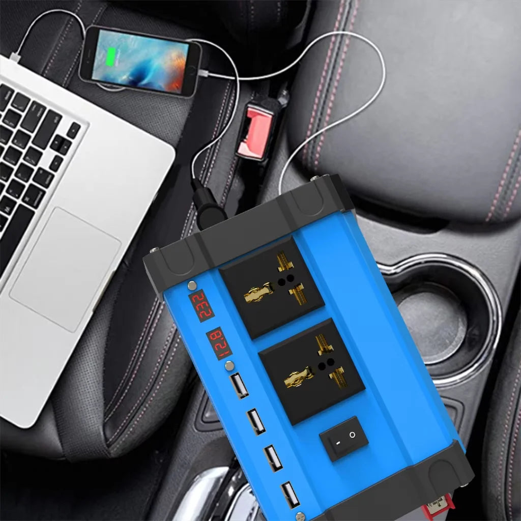 6000W Solar Inverter Kit 600W Solar Panel 100A Charge Controller 220V Off-Grid Power System